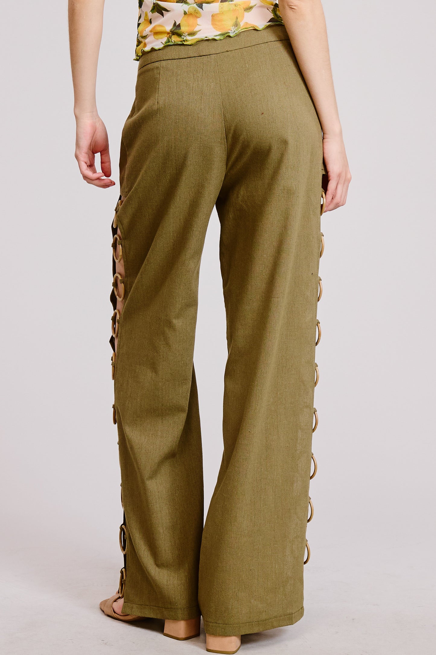 2270 Olive Side Circles Pant