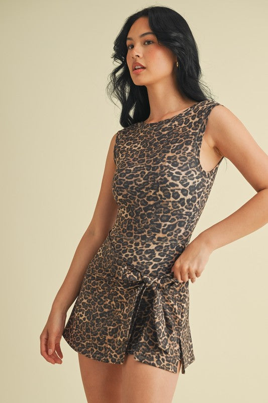1882 Leopard Romper