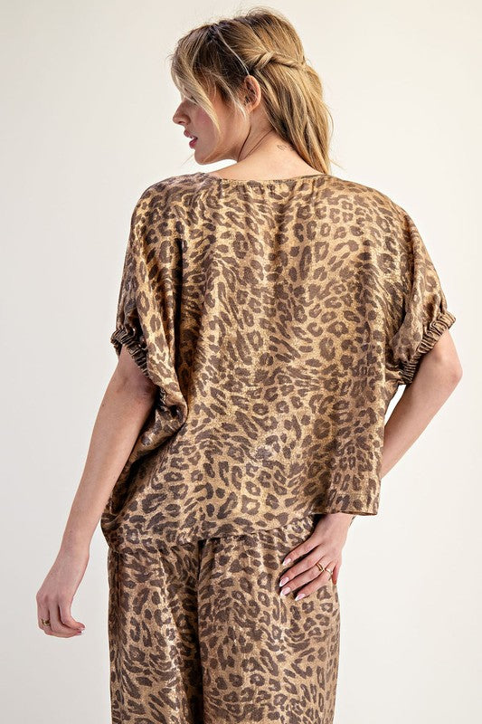 1790 Golden Leopard Shirt