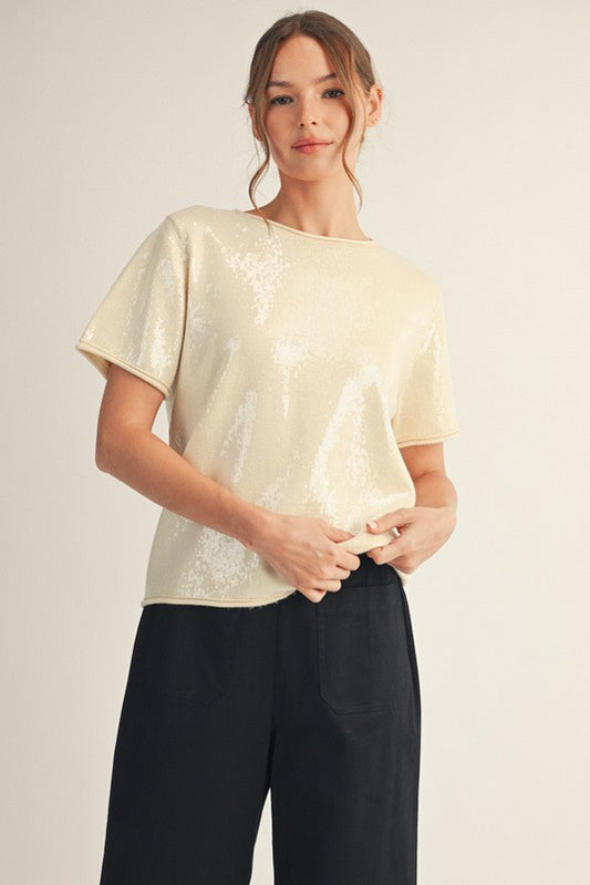 2628 Sequin Shirt