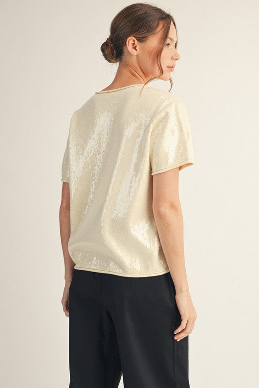 2628 Sequin Shirt