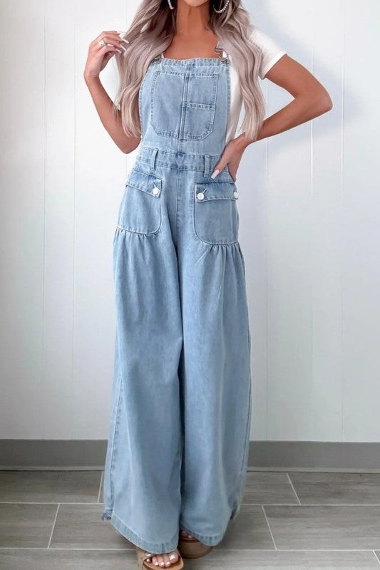 2199 Denim Jumpsuit