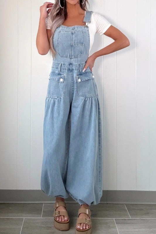 2199 Denim Jumpsuit