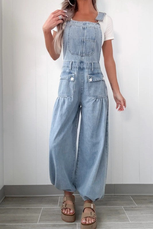 2199 Denim Jumpsuit