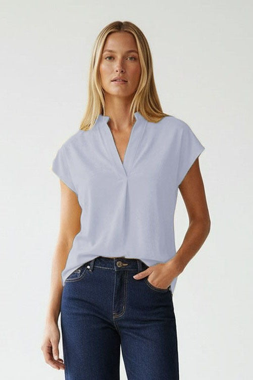 2104 Drop Shoulder Blouse
