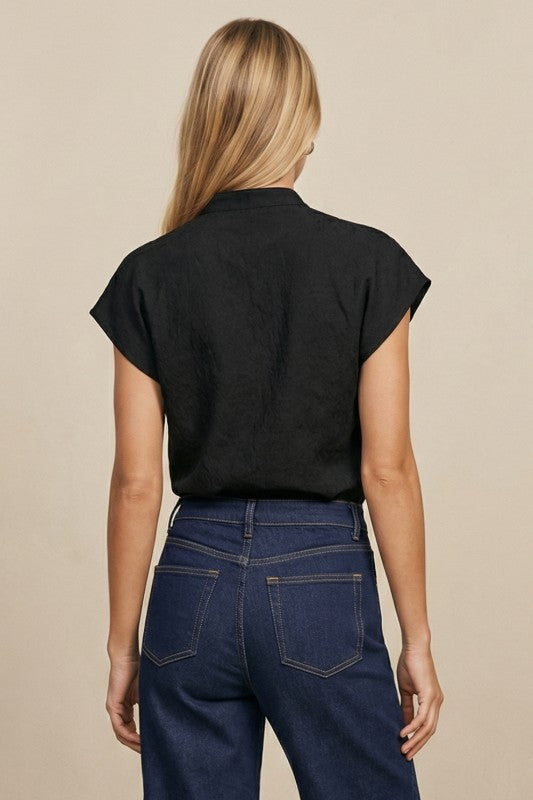 2104 Drop Shoulder Blouse