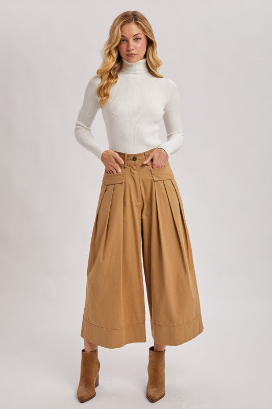 1663 Pleated Culotte Pant