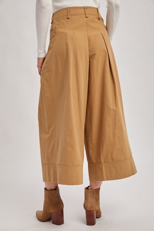 1663 Pleated Culotte Pant