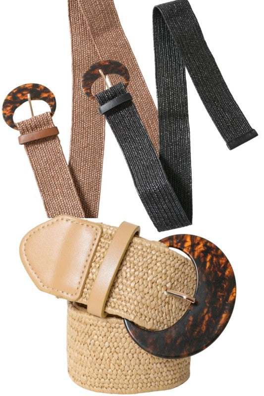 2085 Tortoise Stretch Belt