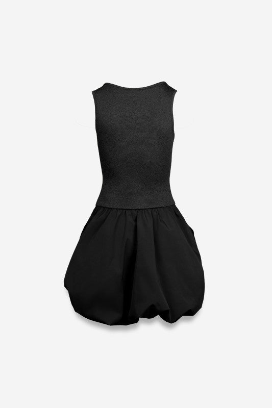 1846 Sleeveless Bubble Skirt Dress