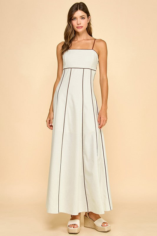 2369 Ivory Maxi Dress