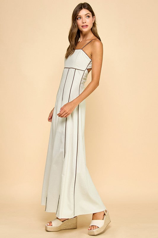 2369 Ivory Maxi Dress