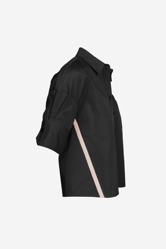 1853 Button Down Side Stripe