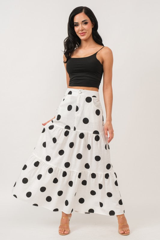 1856 Polka Dots Skirt