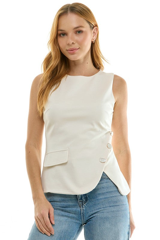1987 Side Buttons Vest