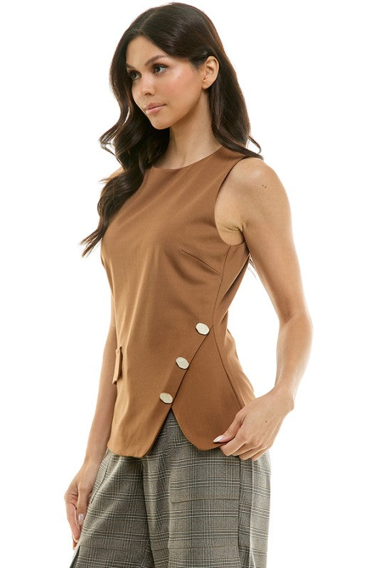 1987 Side Buttons Vest