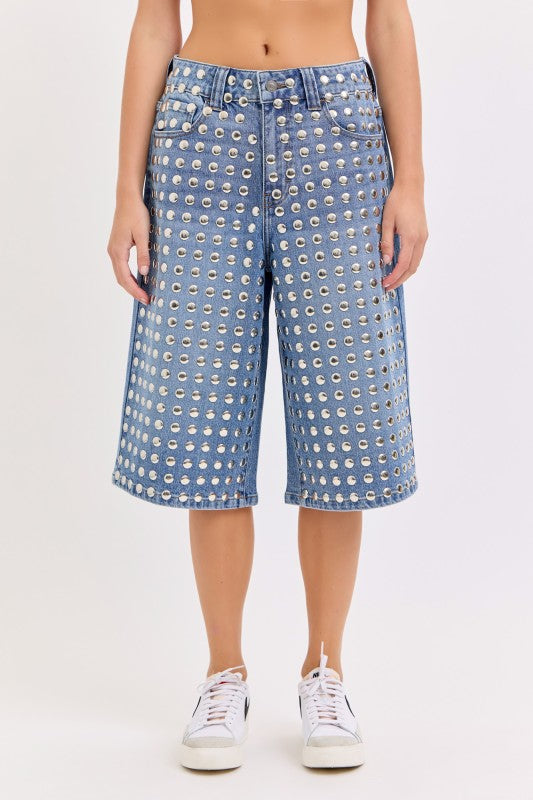 2177 Studded Bermuda