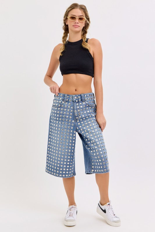 2177 Studded Bermuda