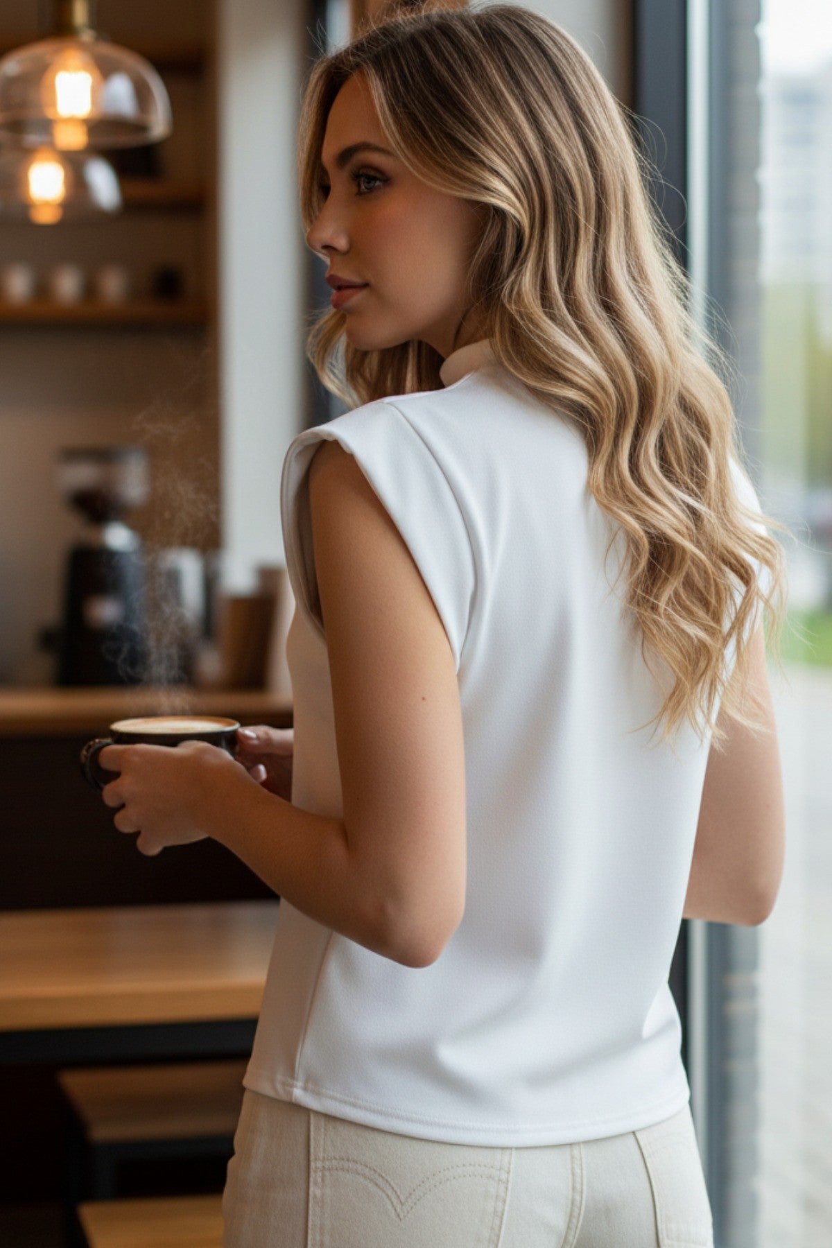 2315 Mock Neck Top