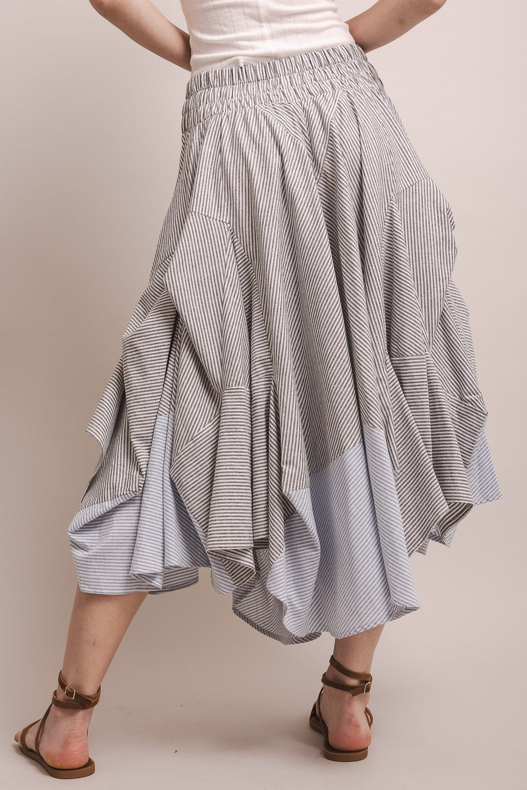 2436 Striped Skirt