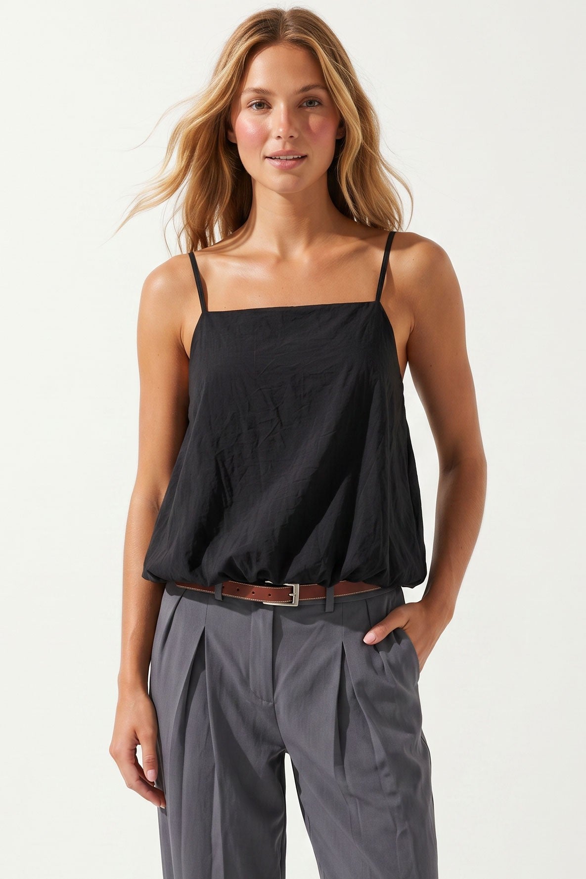 2511 Straps Bubble Top