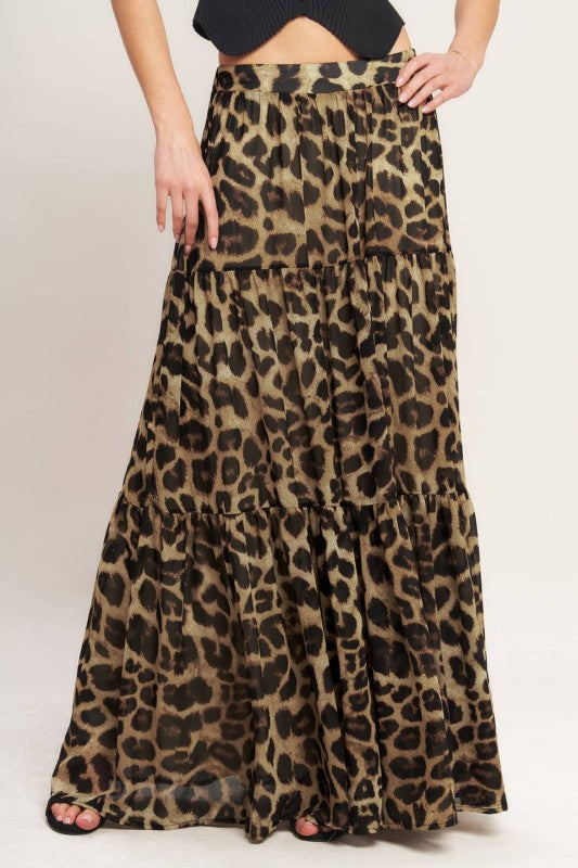 2012 Leopard Print Skirt
