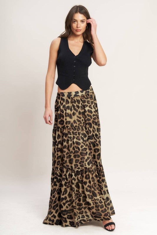 2012 Leopard Print Skirt