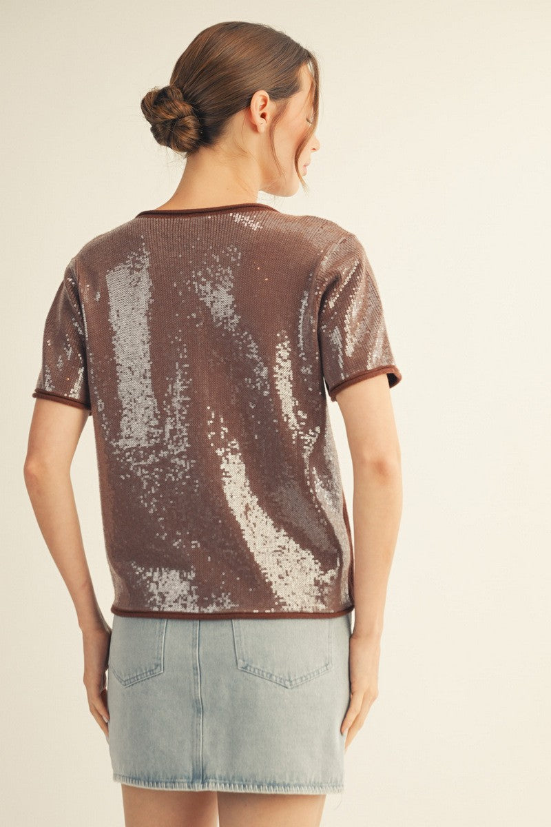 2628 Sequin Shirt