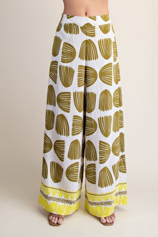 2325 Printed Pant Set