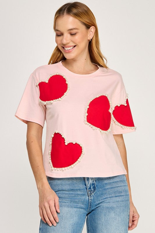 2029 Heart Pearl T-Shirt