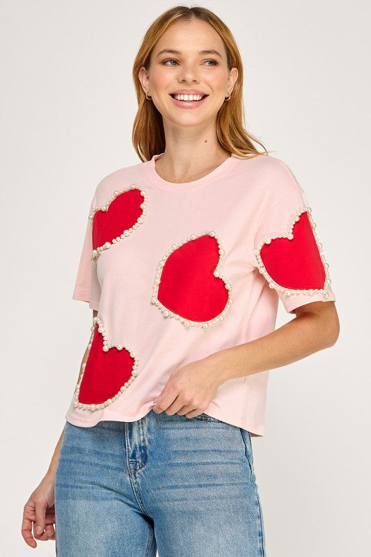 2029 Heart Pearl T-Shirt