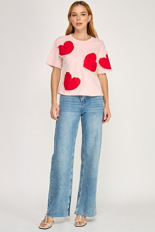 2029 Heart Pearl T-Shirt