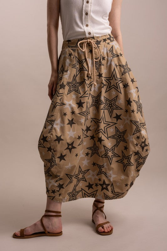 2501 Stars Cargo Skirt