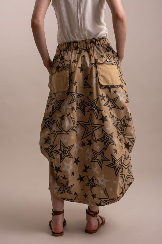 2501 Stars Cargo Skirt