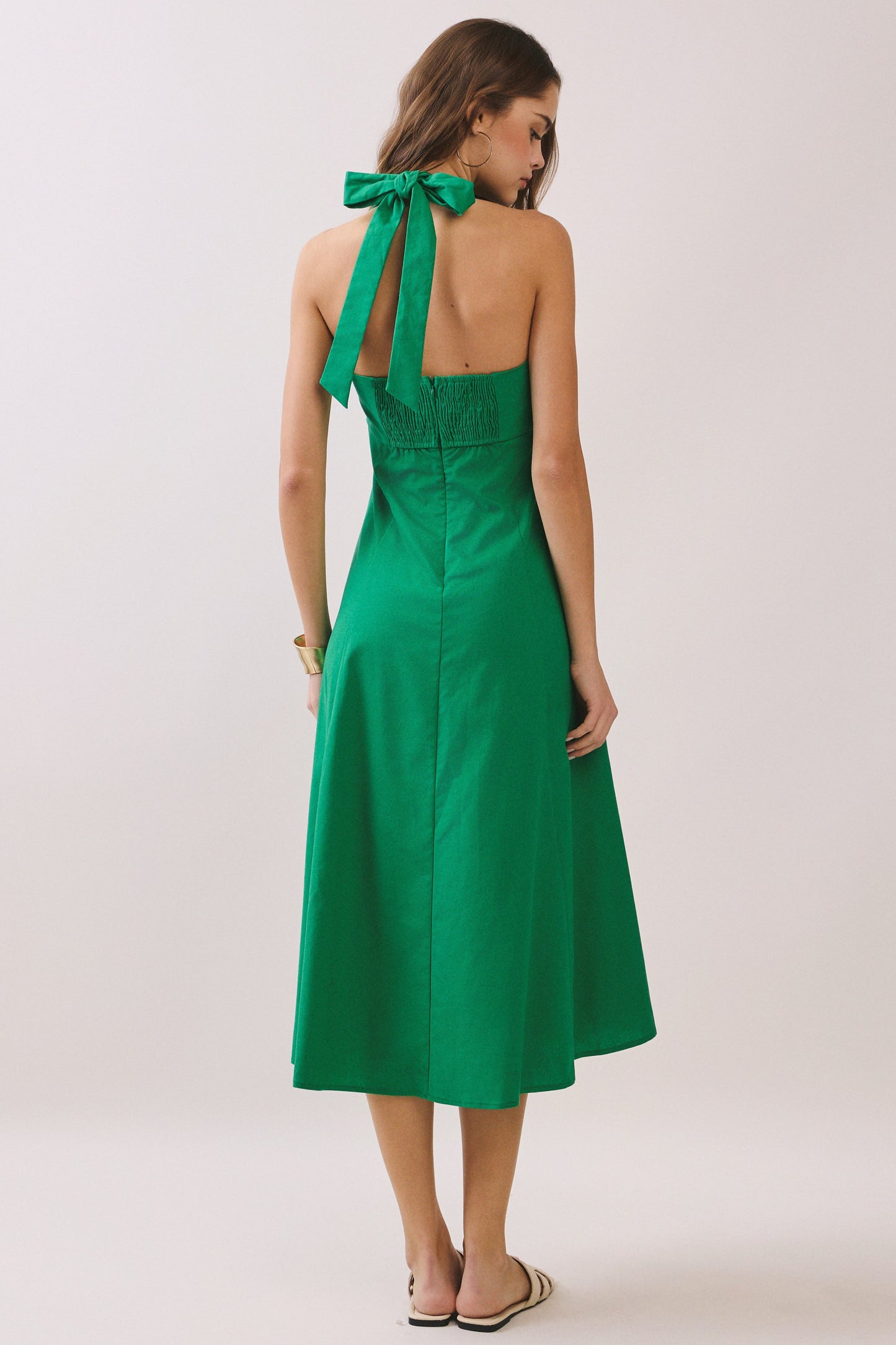2534 Halter Midi Dress