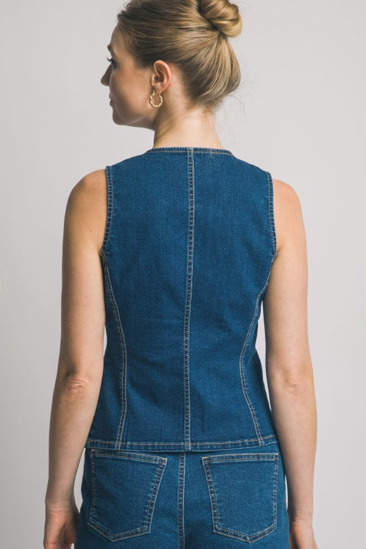 2092 Denim Vest