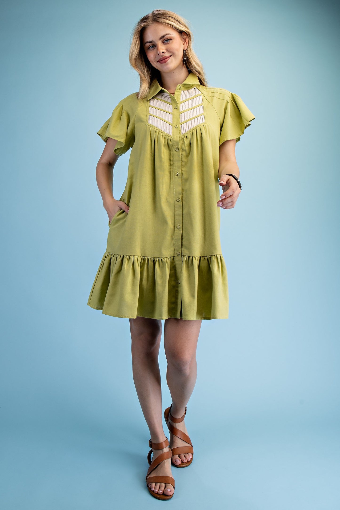 2302 Avocado Dress
