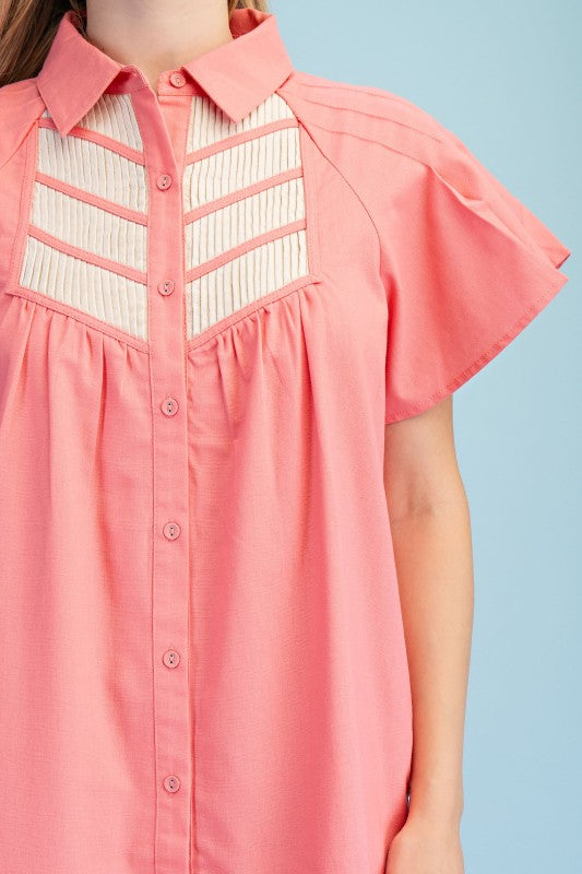 2329 Coral Pink Dress