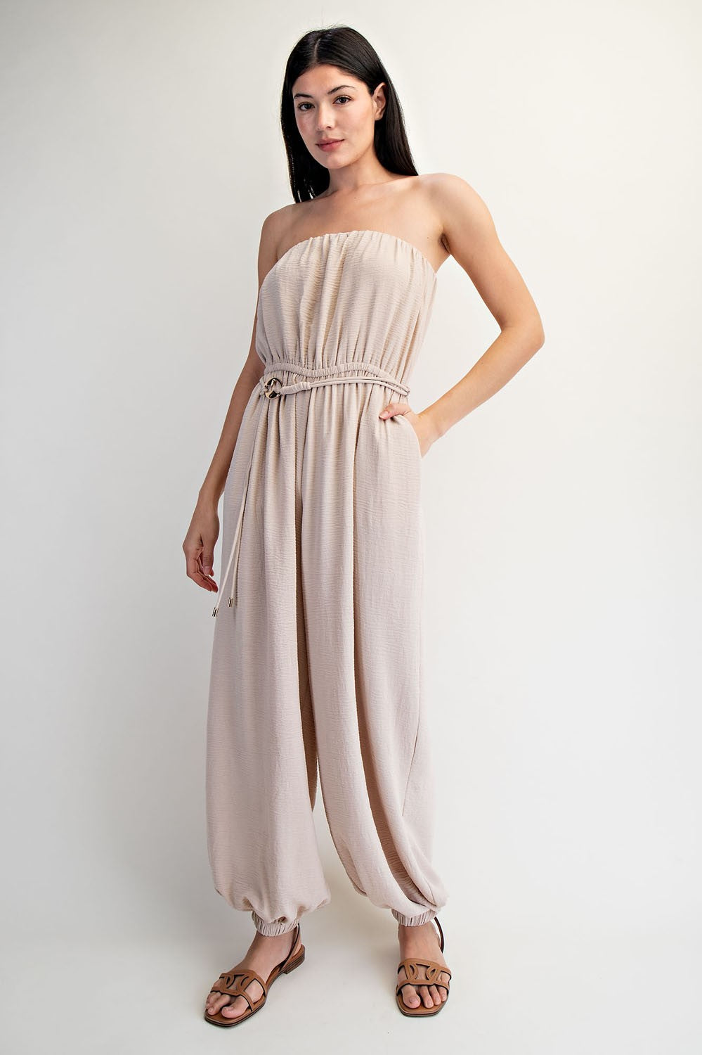 2275 Strapless Jumpsuit