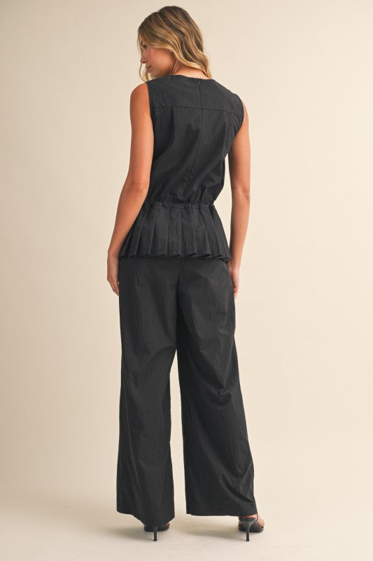 2210 Peplum Jumpsuit