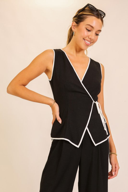 2170 Pant Set With Trim