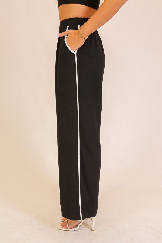 2170 Pant Set With Trim