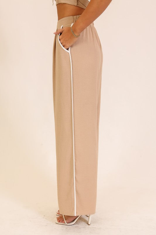 2170 Pant Set With Trim