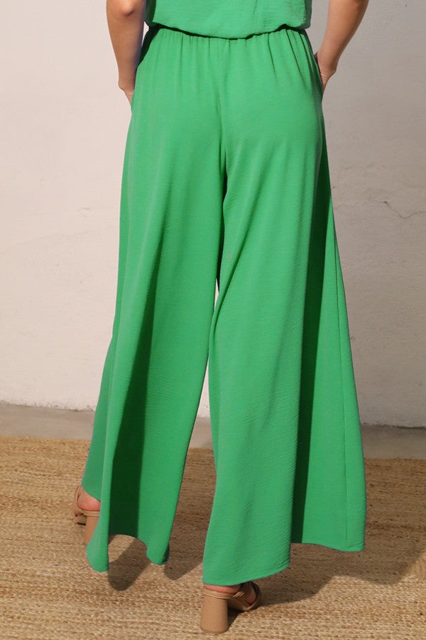 2527 Green Pant Set