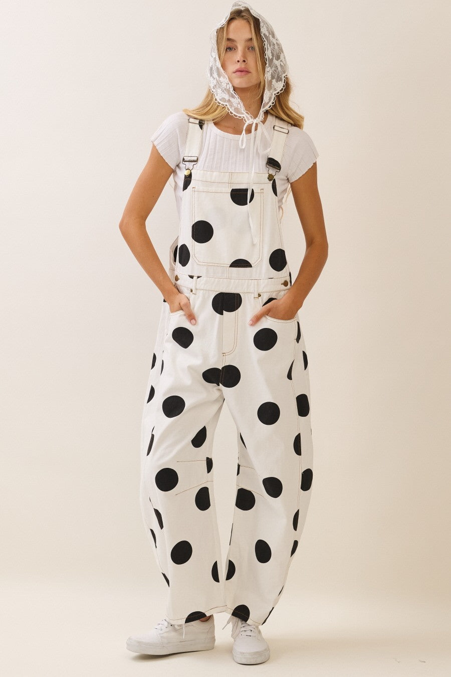 2557 Big Polka Dots Overall
