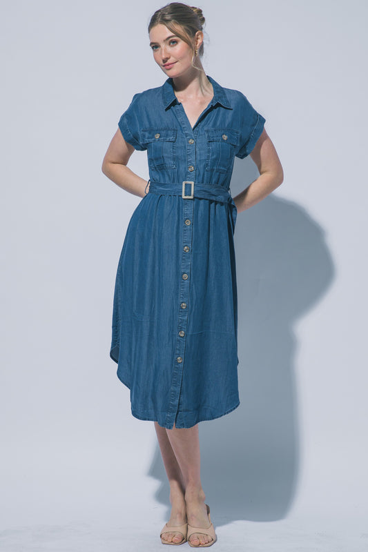 2350 Button Down Dress