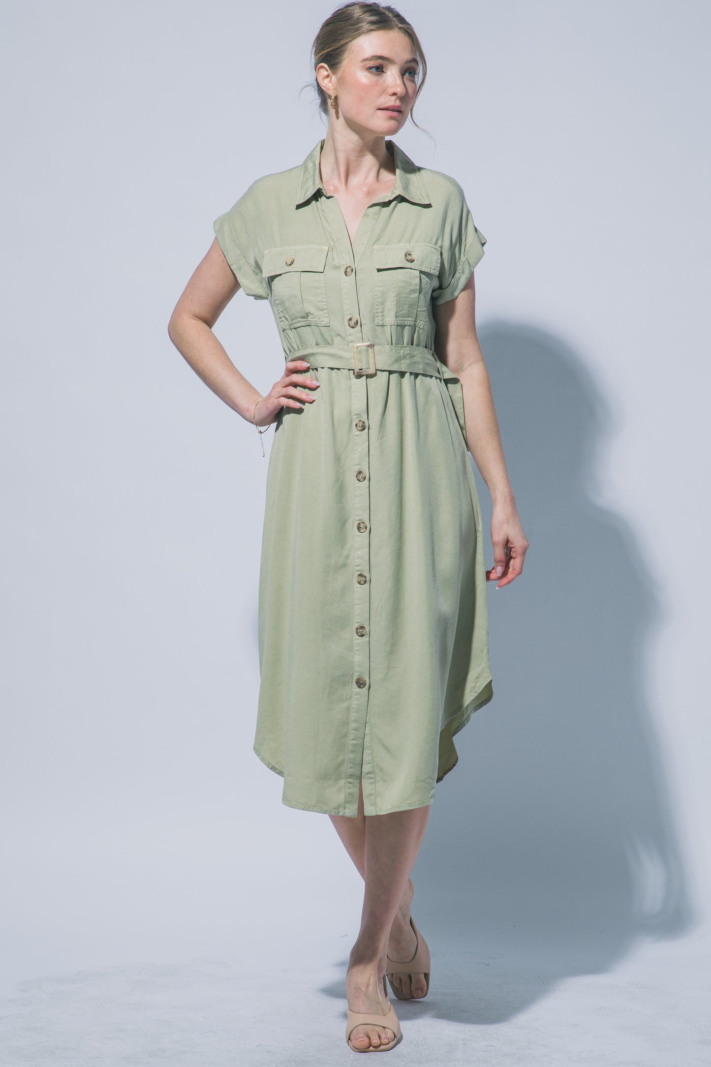 2350 Button Down Dress