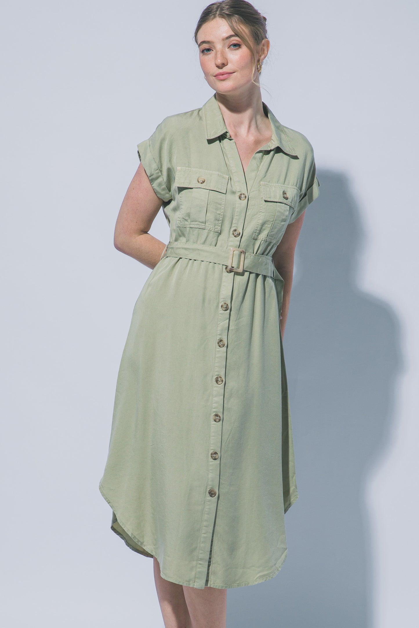 2350 Button Down Dress