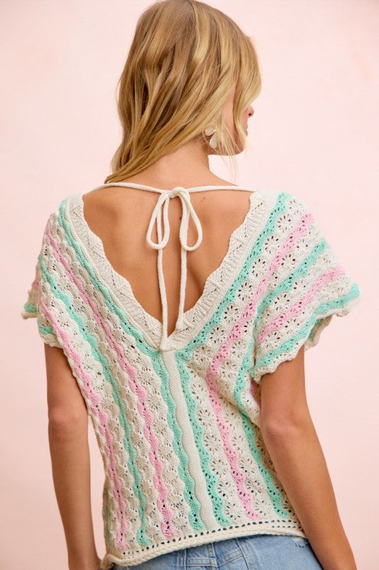 2384 Crochet Shirt