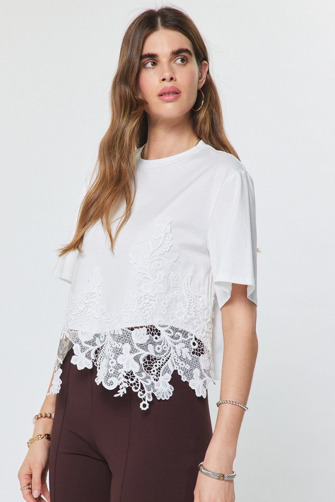 2536 Lace T-Shirt